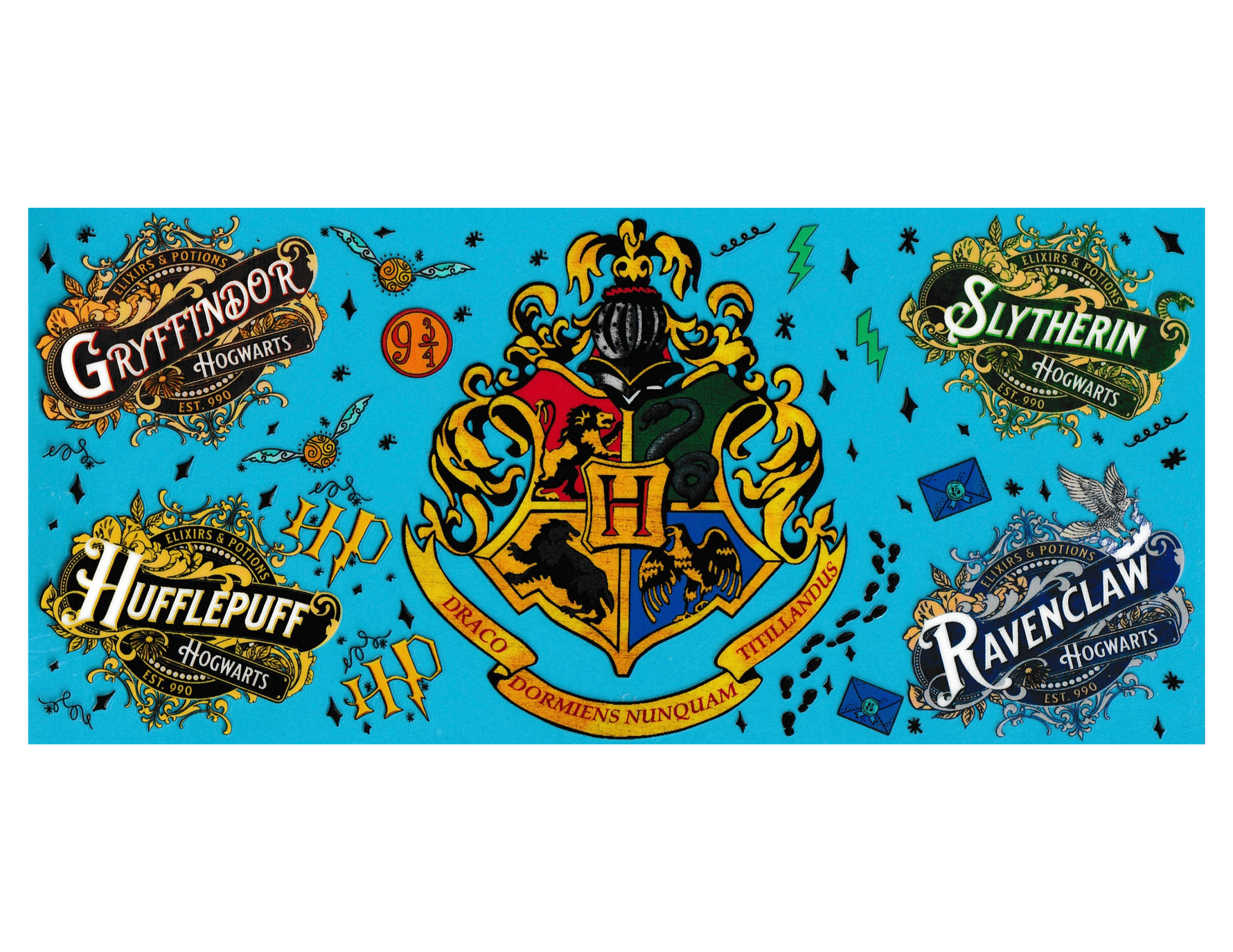 16oz Cup Wrap HP Houses