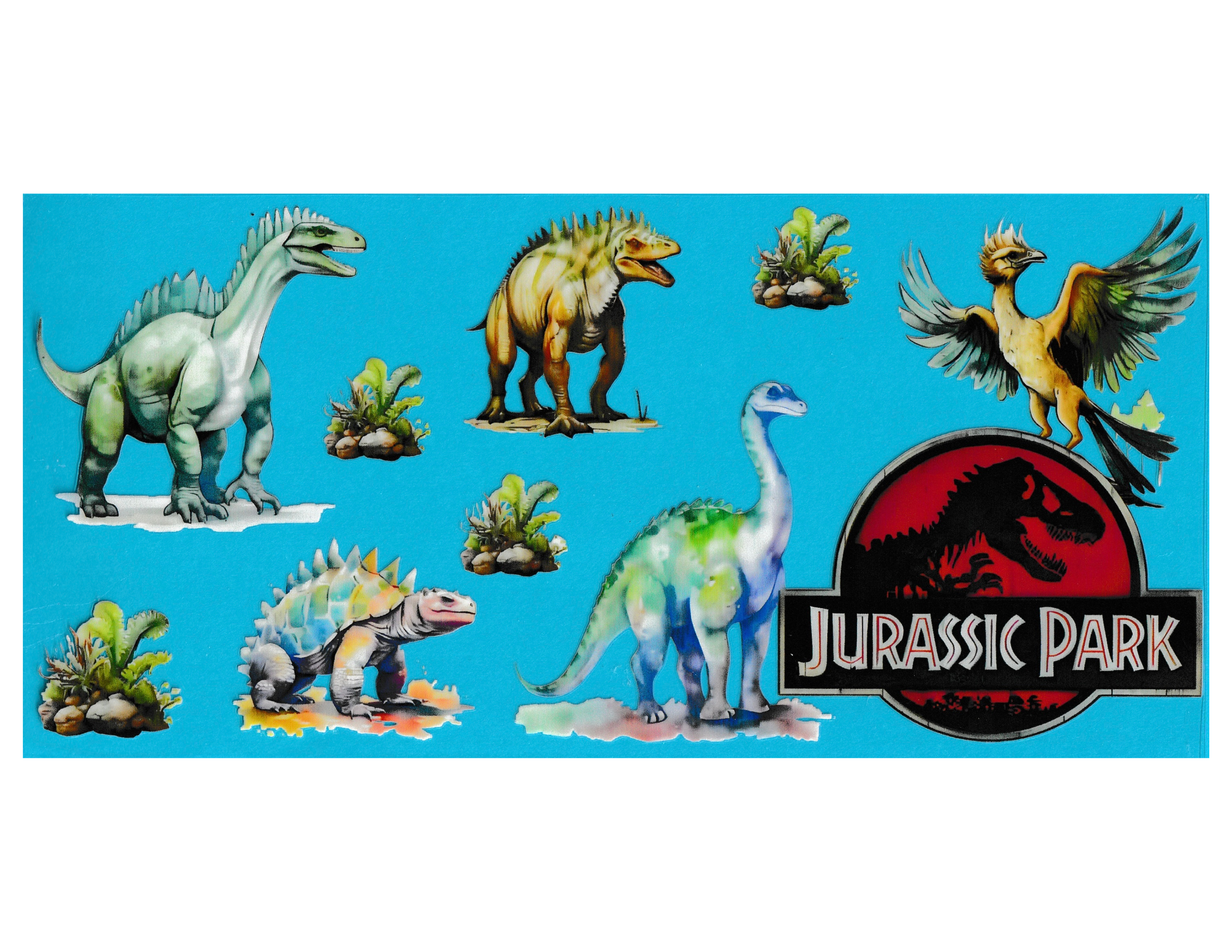 16oz Cup Wrap Dinosaur Movie