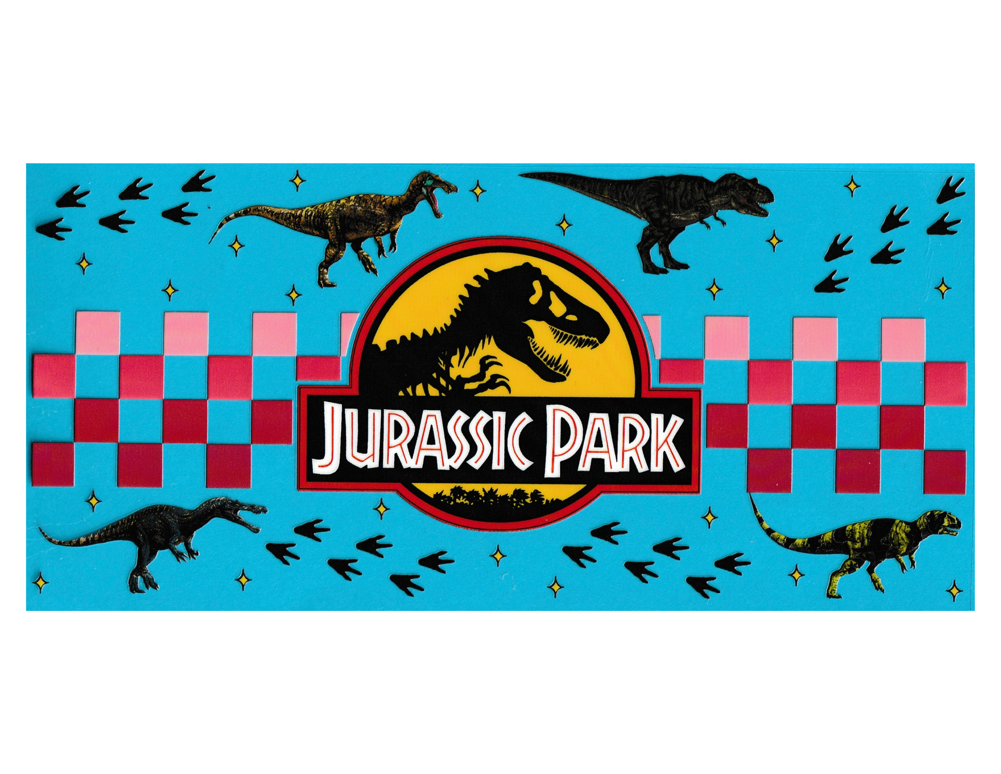 16oz Cup Wrap Dinosaur Movie