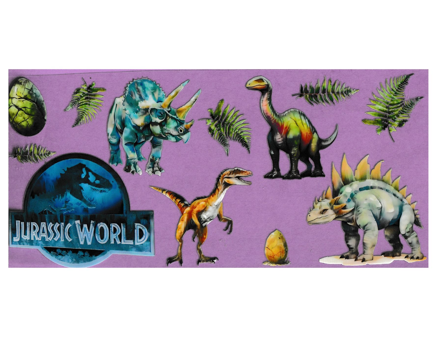 16oz Cup Wrap Dinosaur Movie