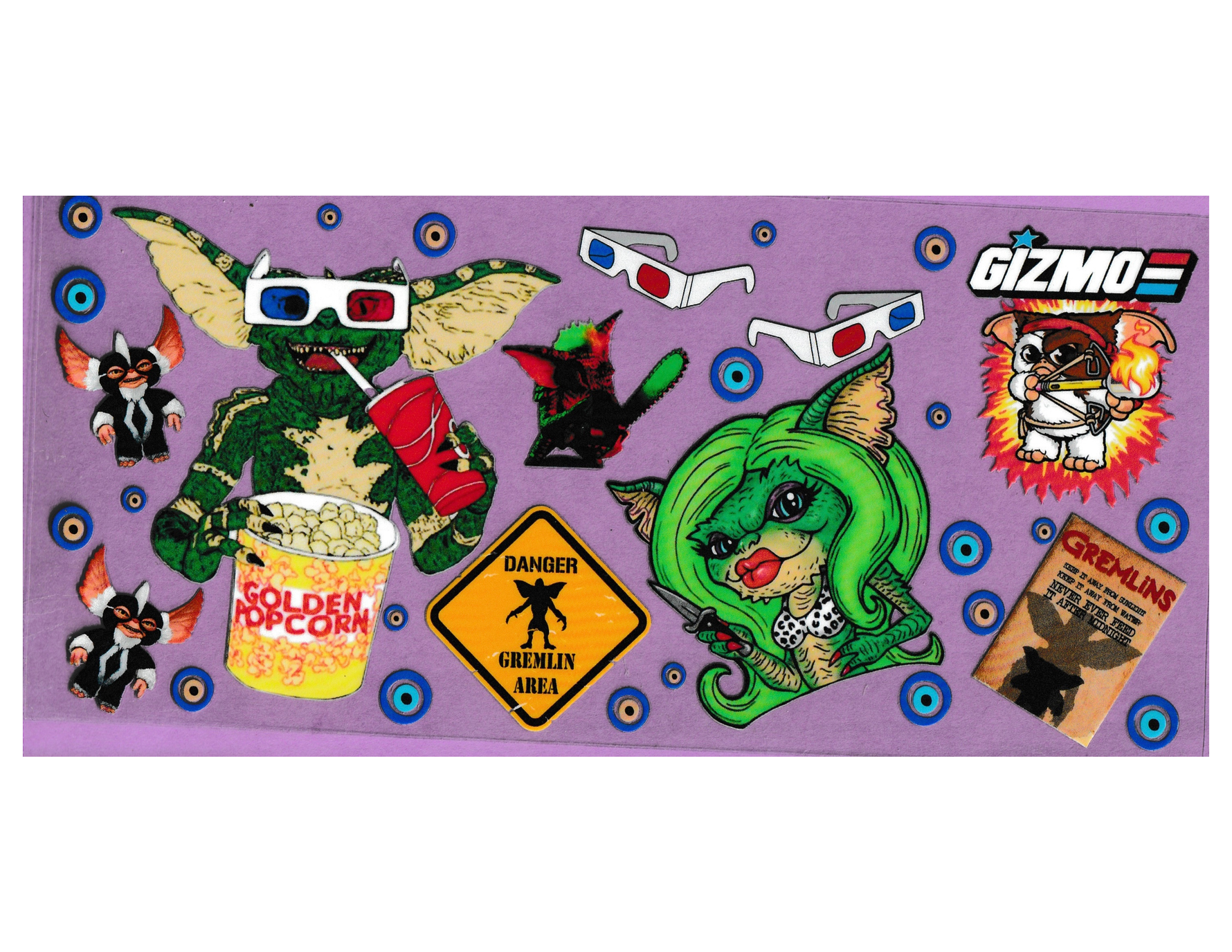 16oz Cup Wrap Gremlins