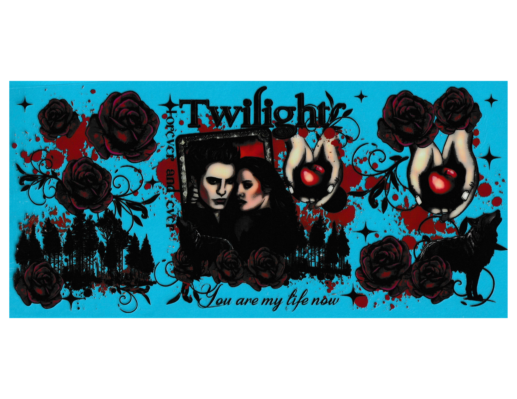 16oz Cup Wrap Vampires
