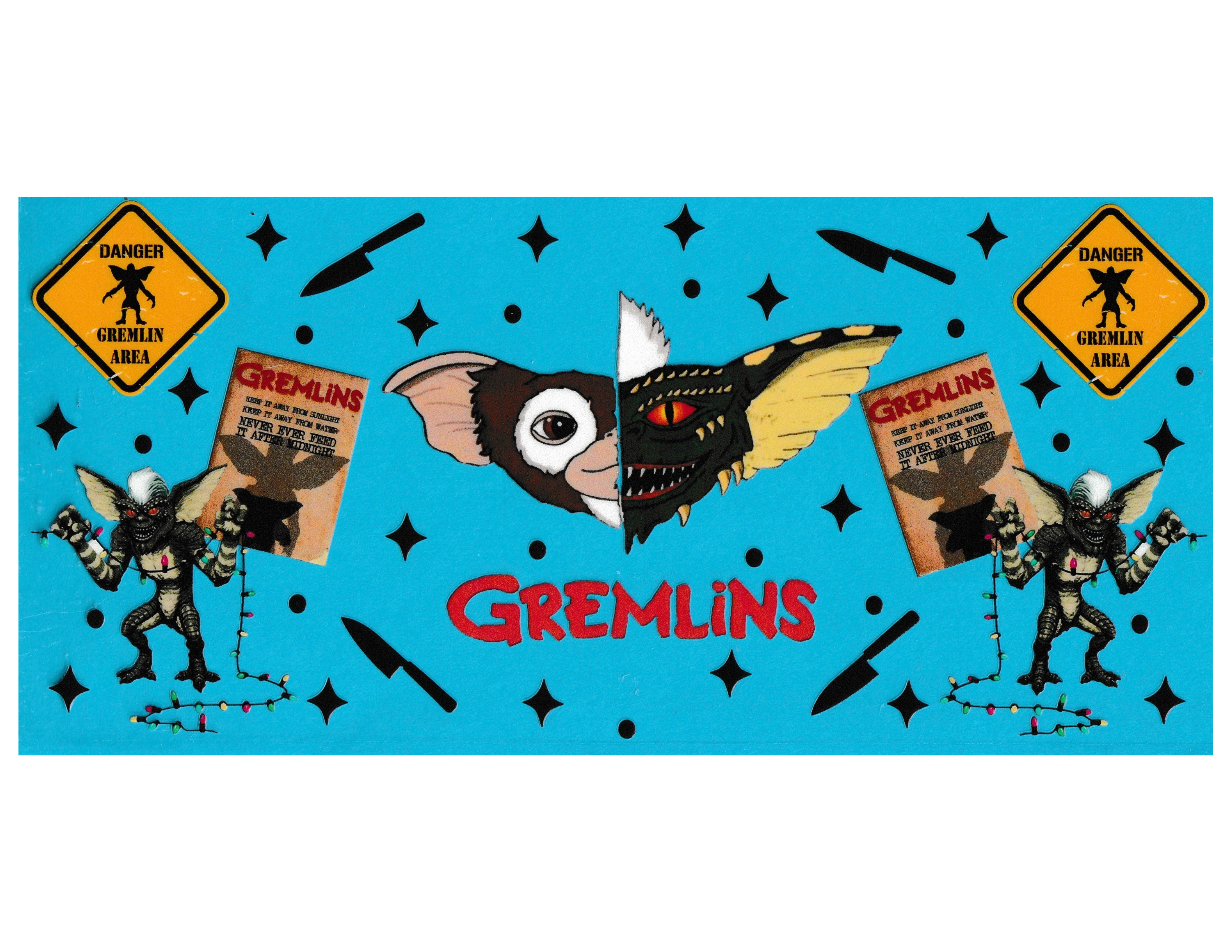 16oz Cup Wrap Gremlins