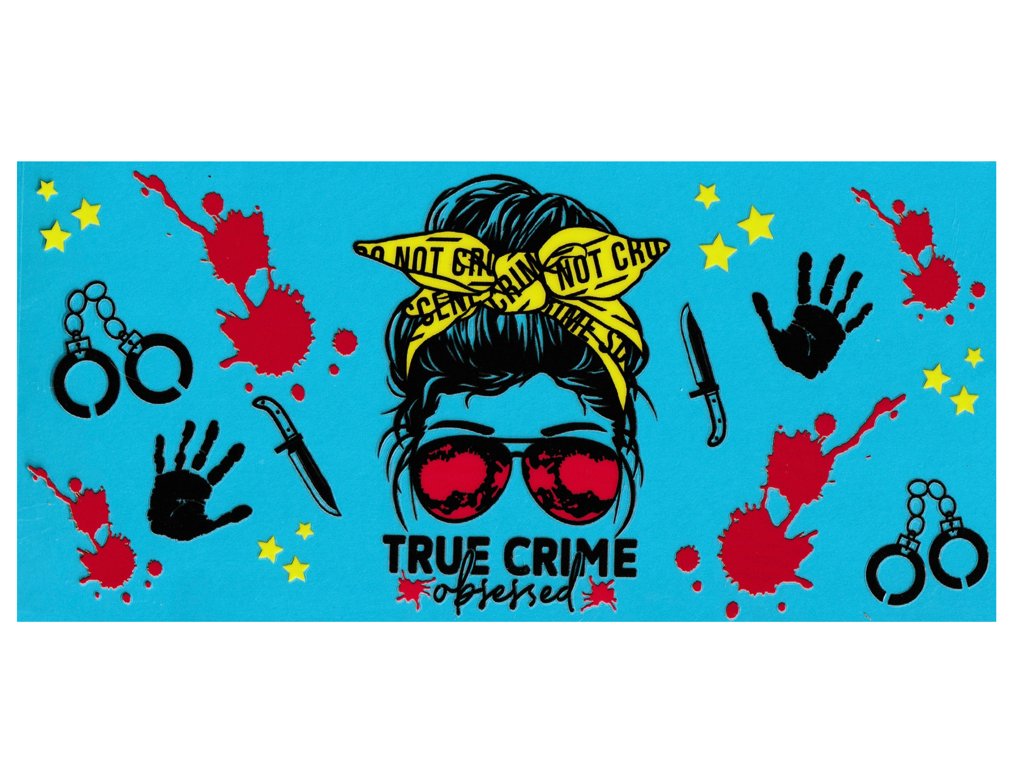 16oz Cup Wrap True Crime