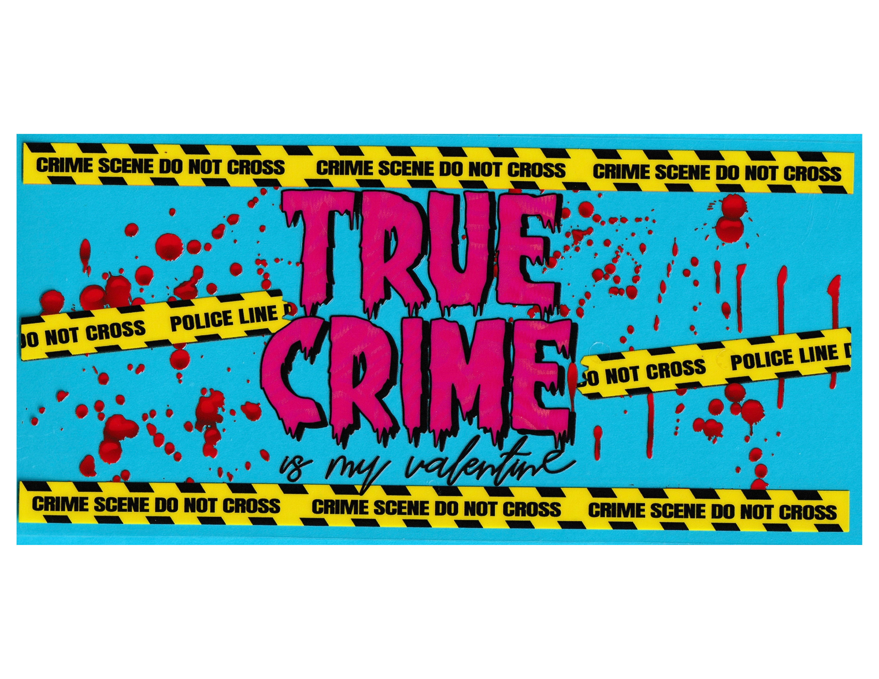 16oz Cup Wrap True Crime