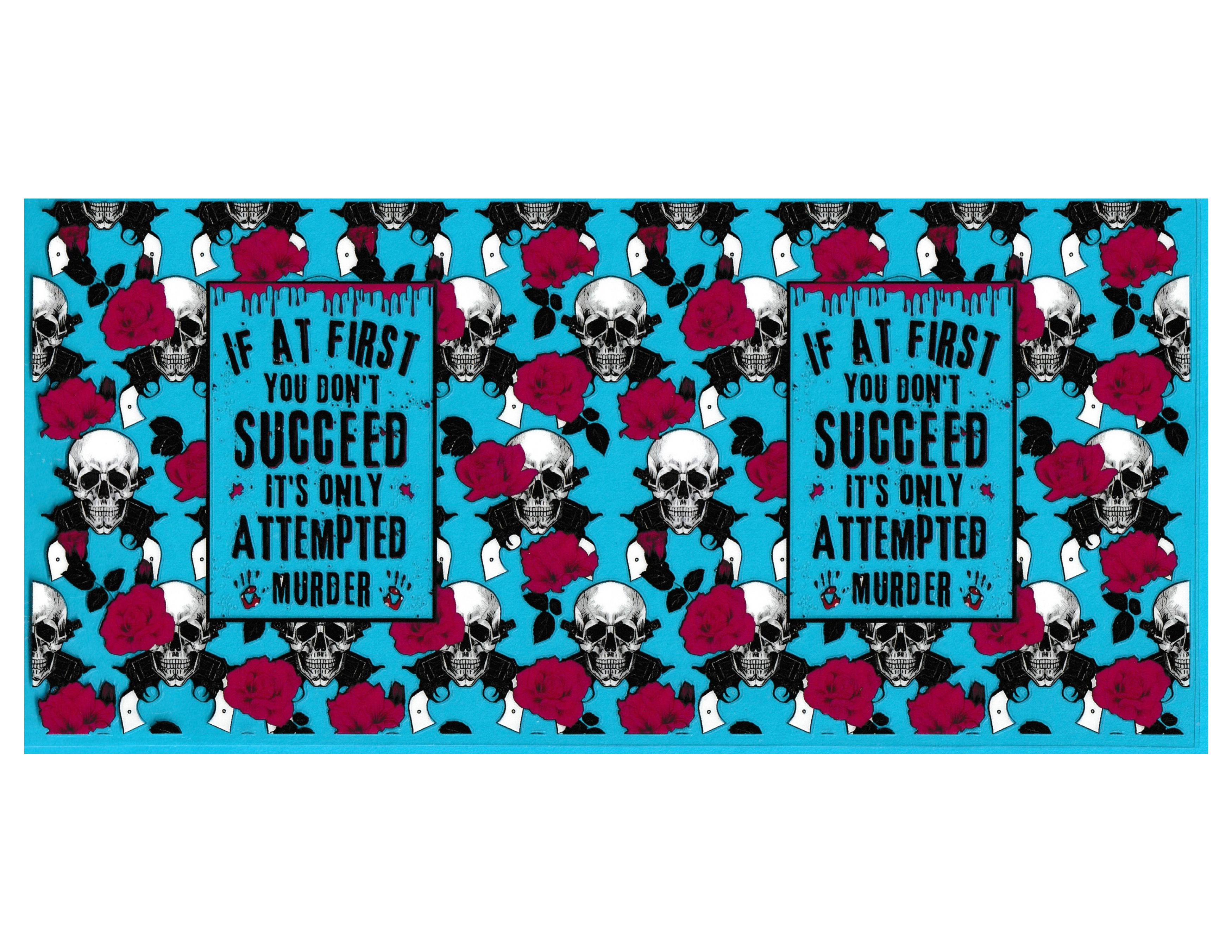 16oz Cup Wrap True Crime