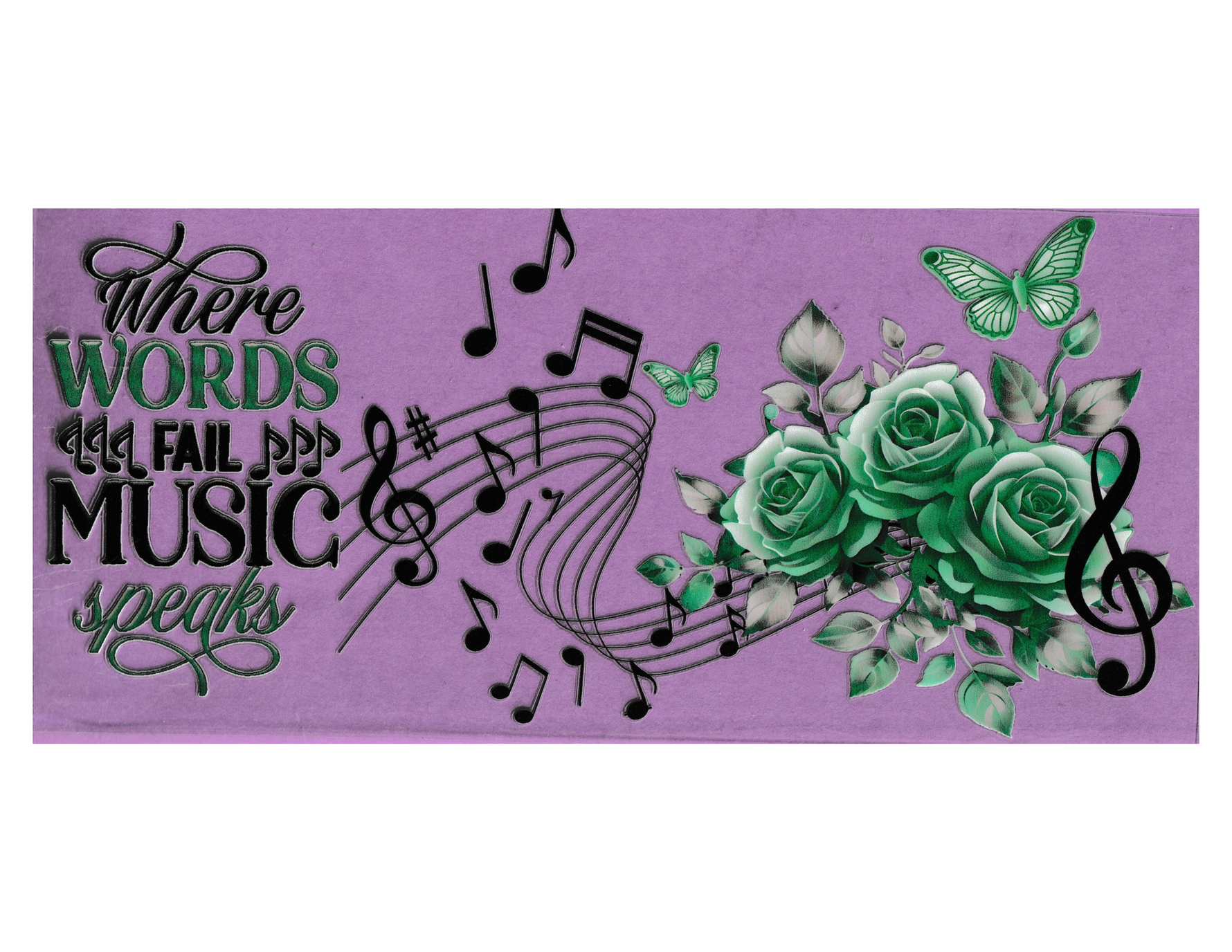 16oz Cup Wrap Music