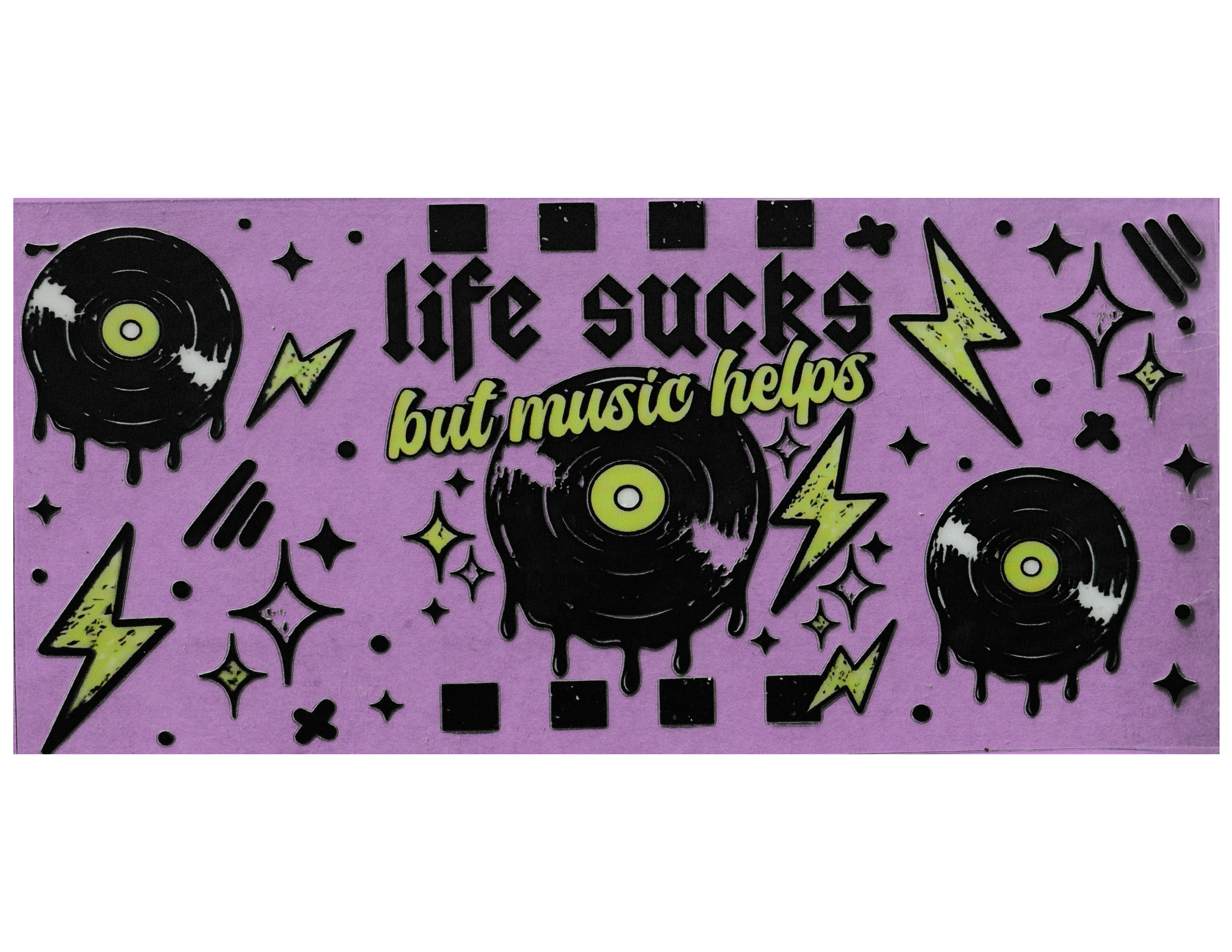 16oz Cup Wrap Music Helps