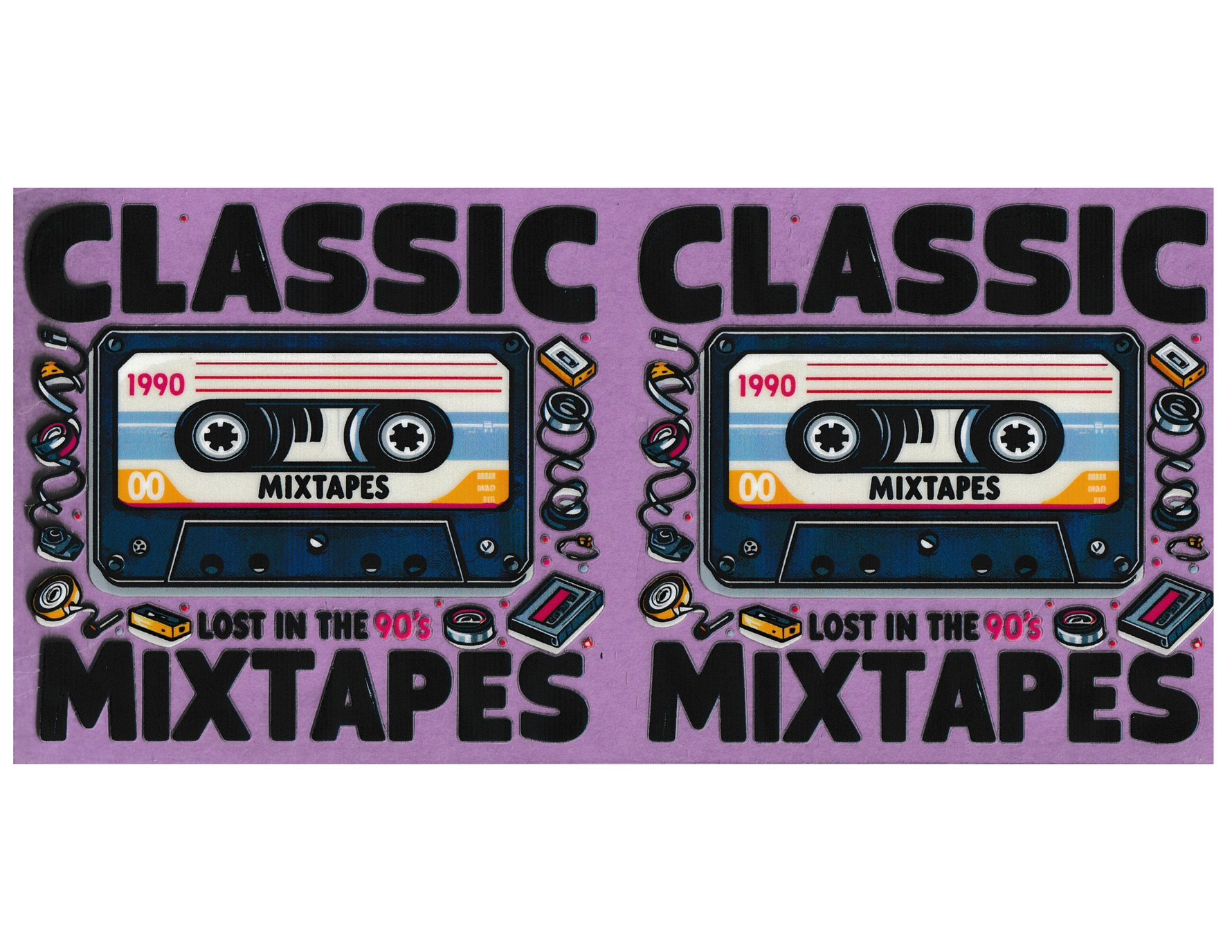 16oz Cup Wrap Mixtape