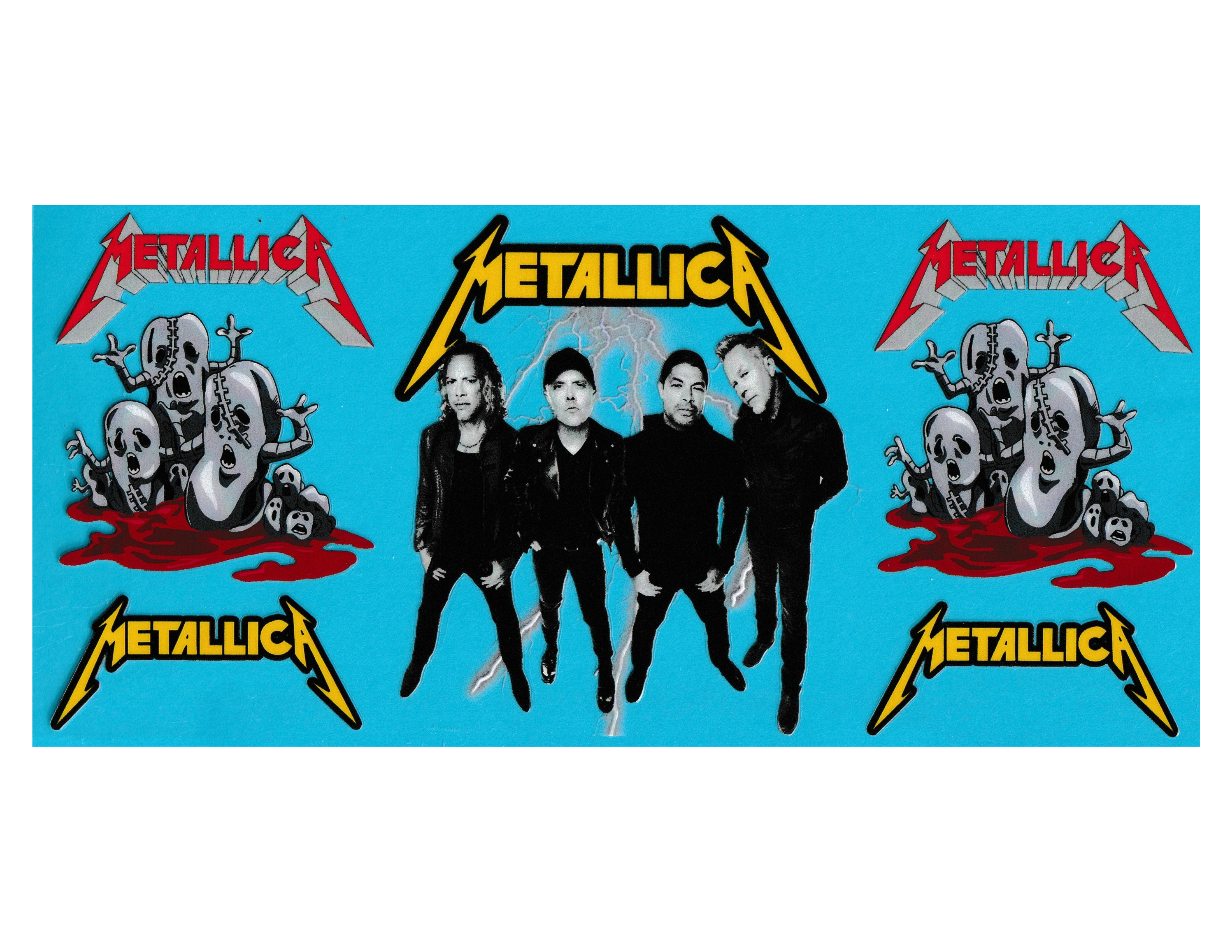 16oz Cup Wrap Metallica