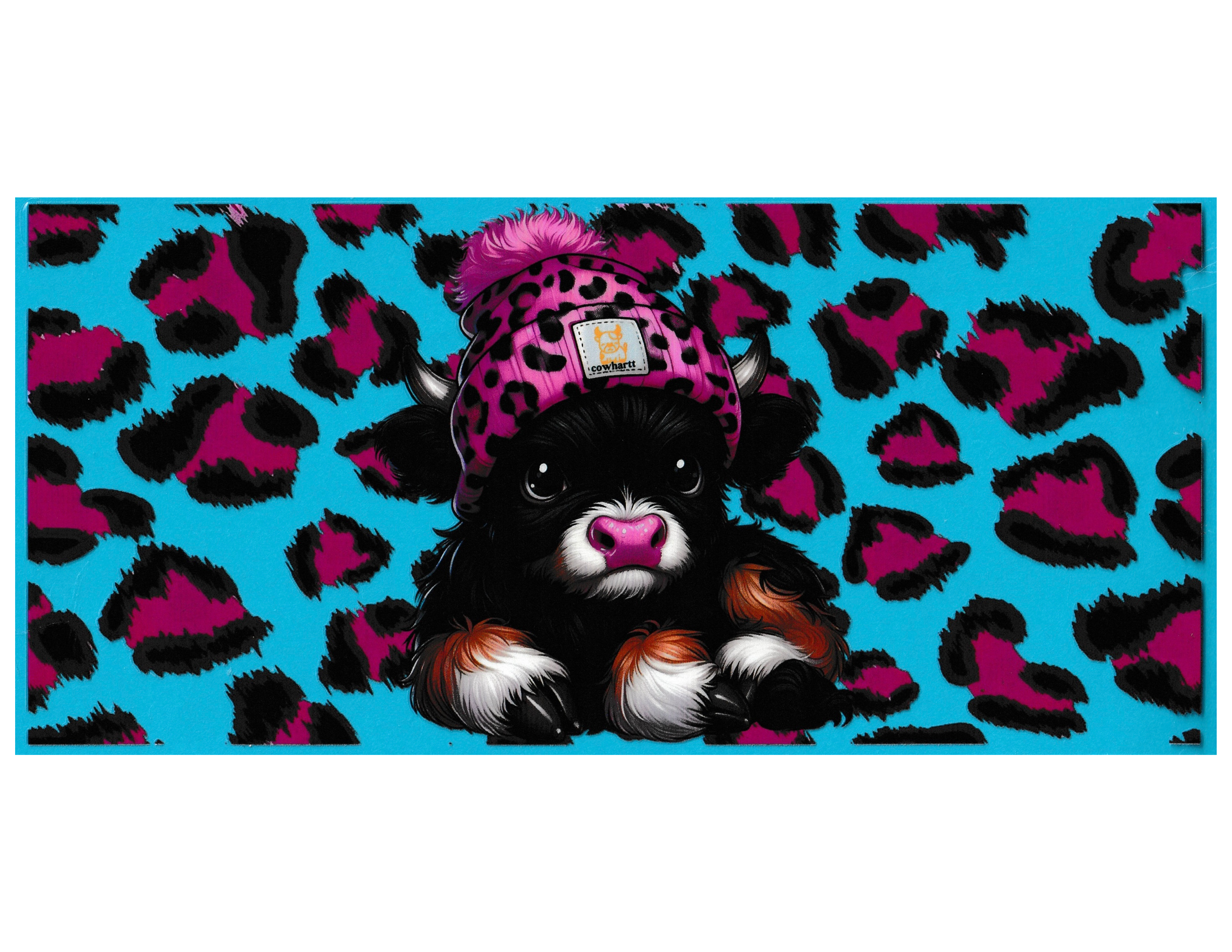 16oz Cup Wrap Cows