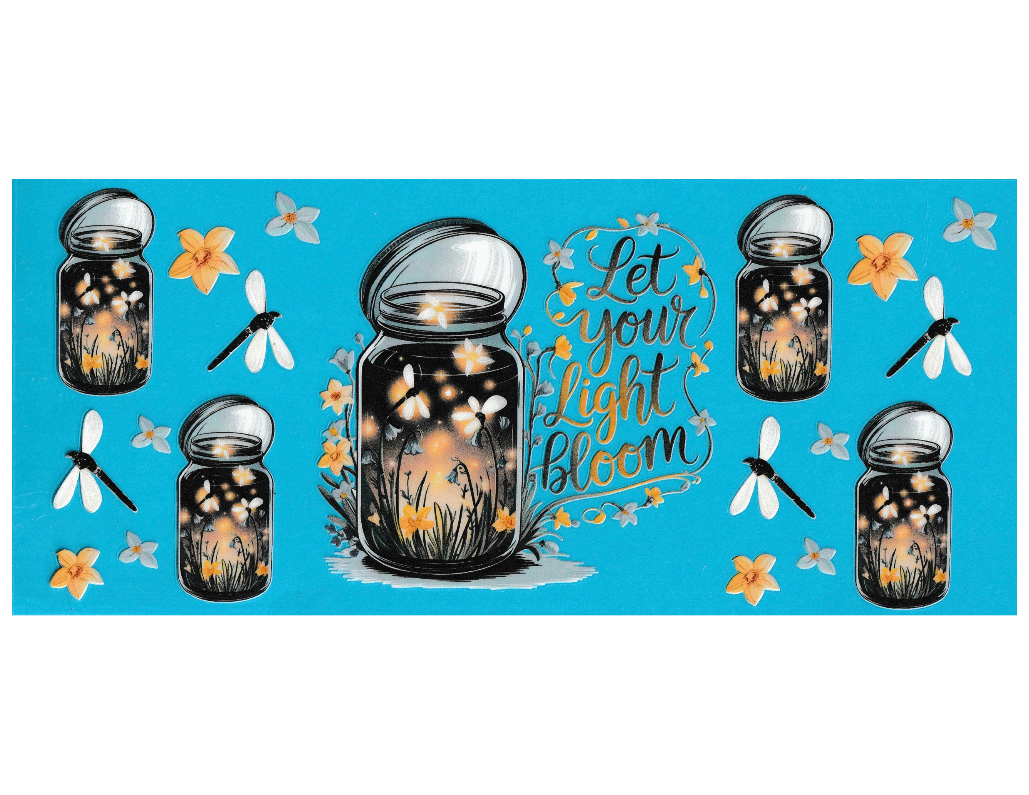 16oz Cup Wrap Light Bloom