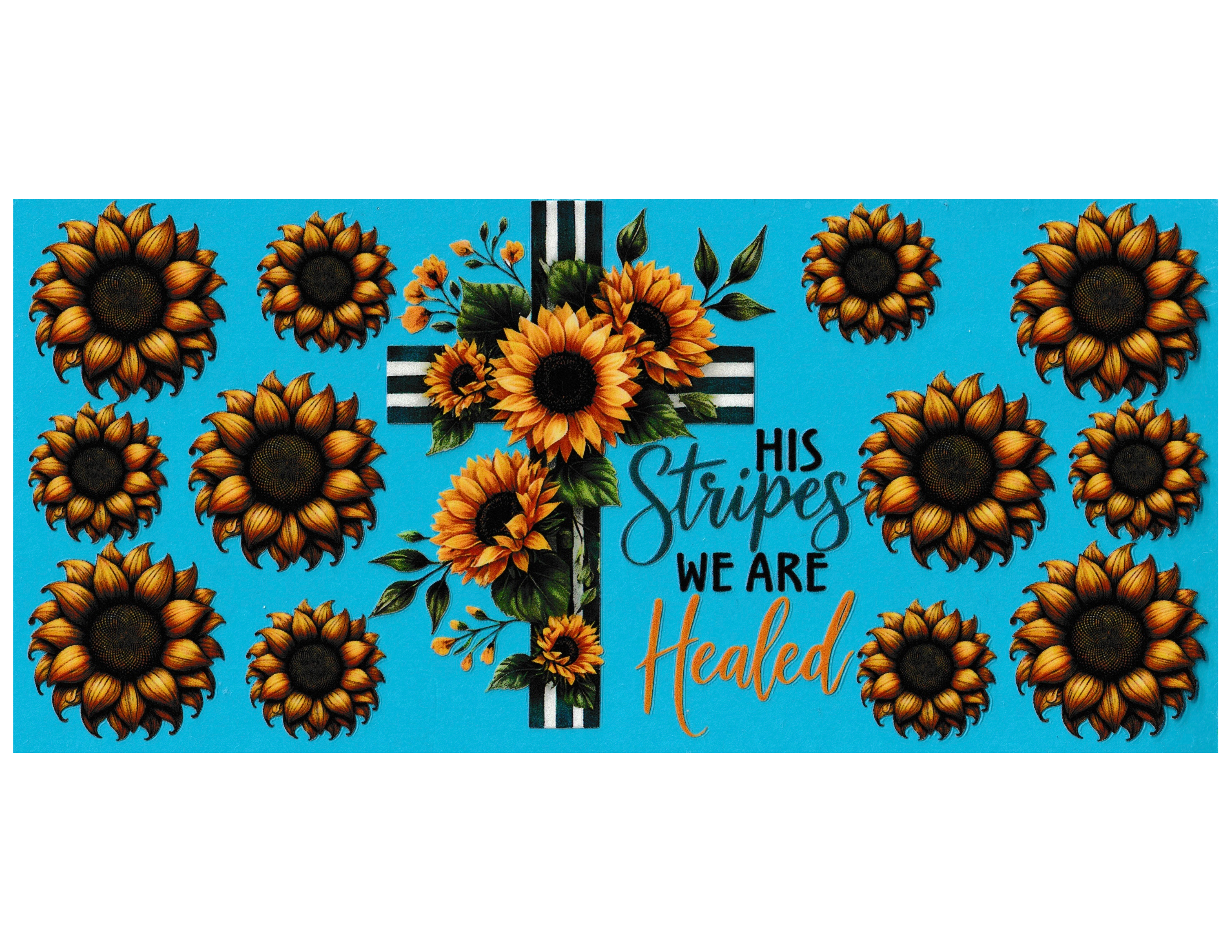 16oz Cup Wrap We are Healed