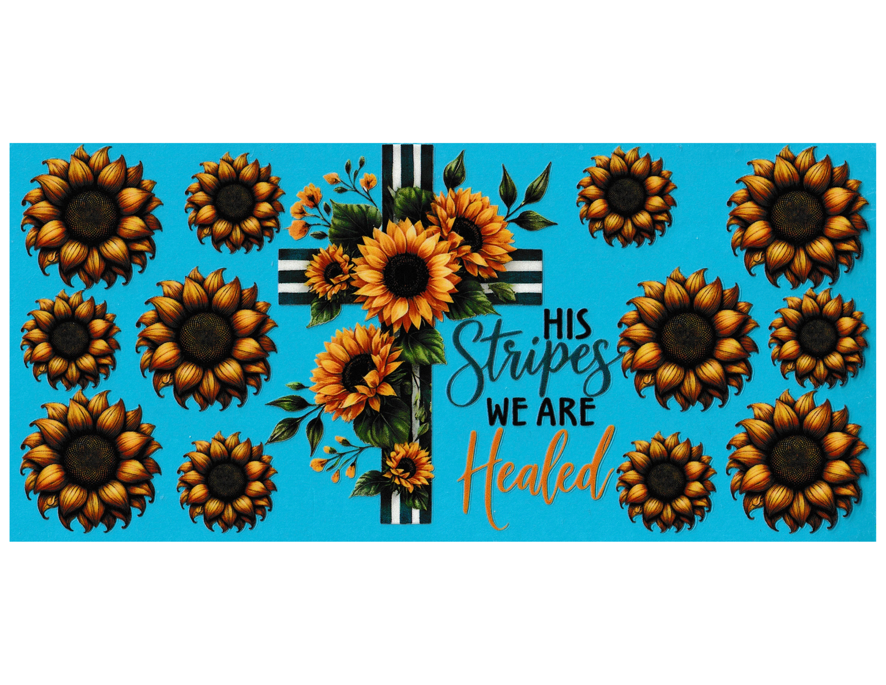 16oz Cup Wrap We are Healed