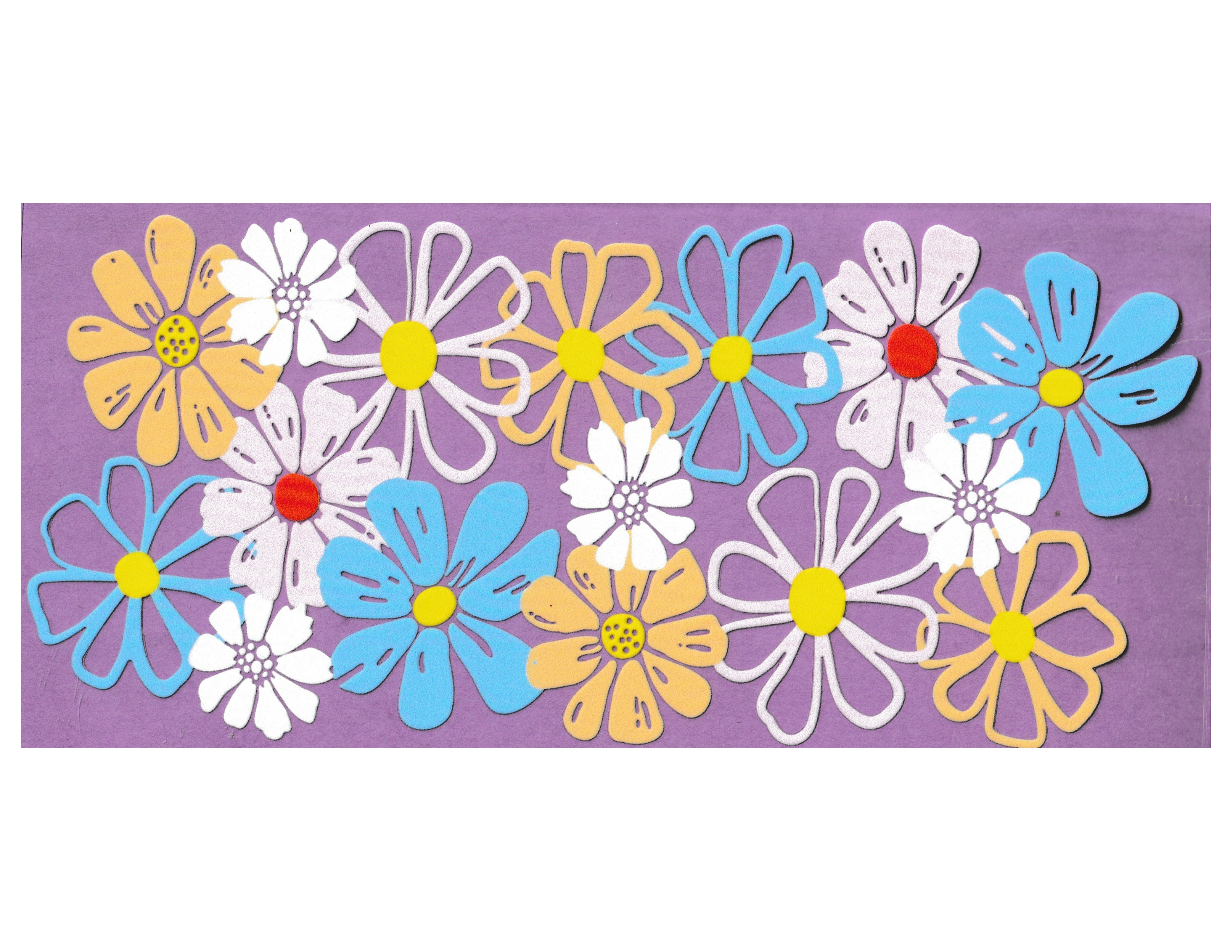 16oz Cup Wrap Flowers