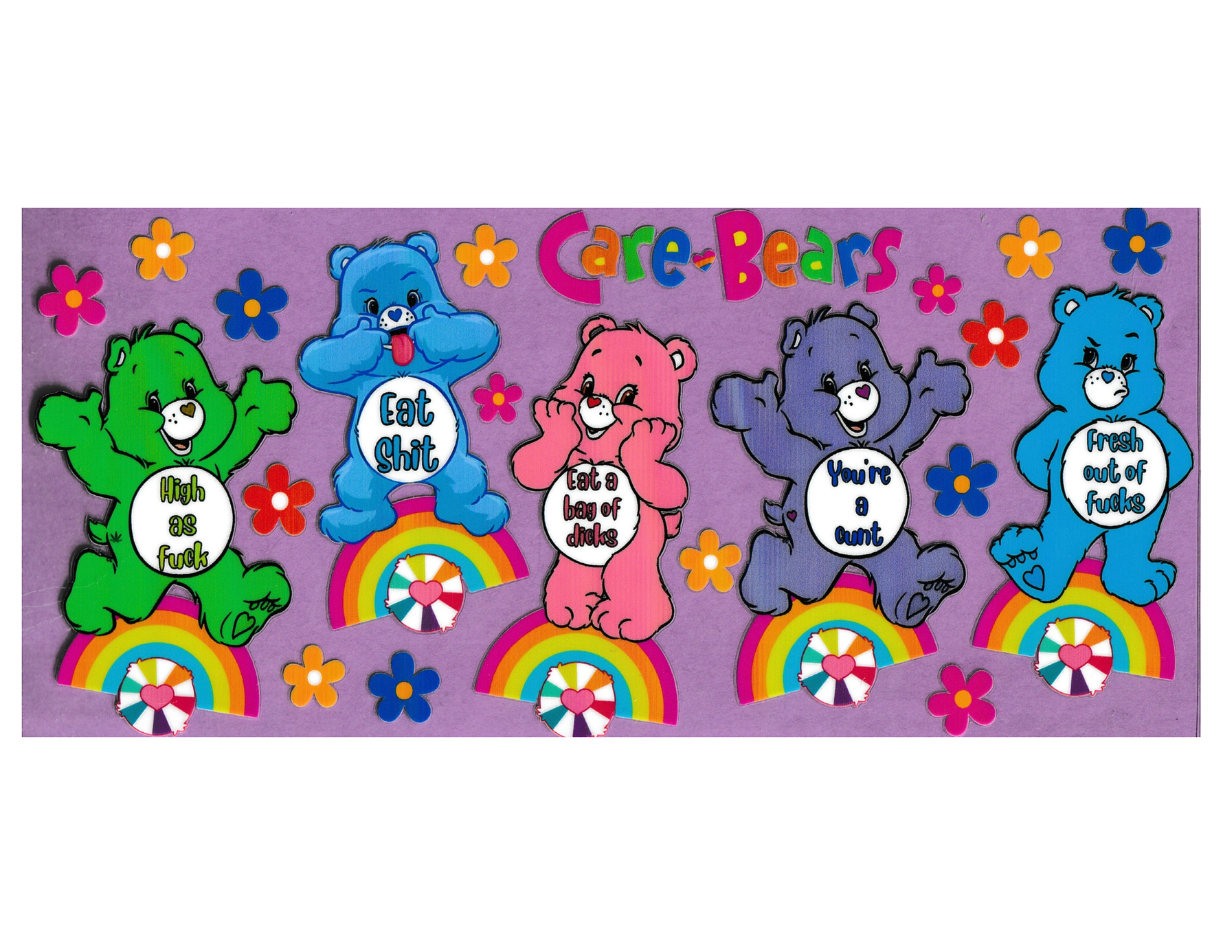 16oz Cup Wrap Swear Bear