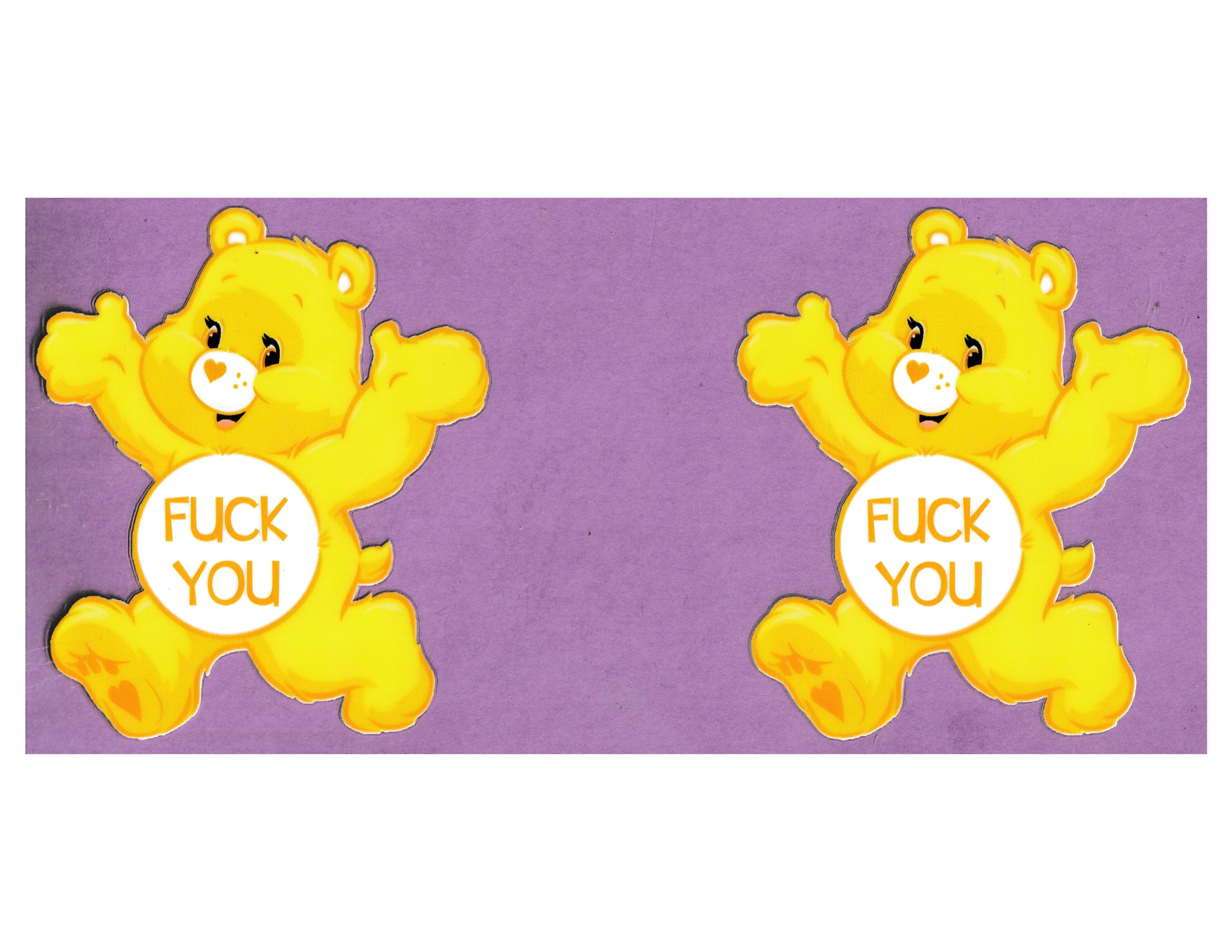 16oz Cup Wrap Swear Bear