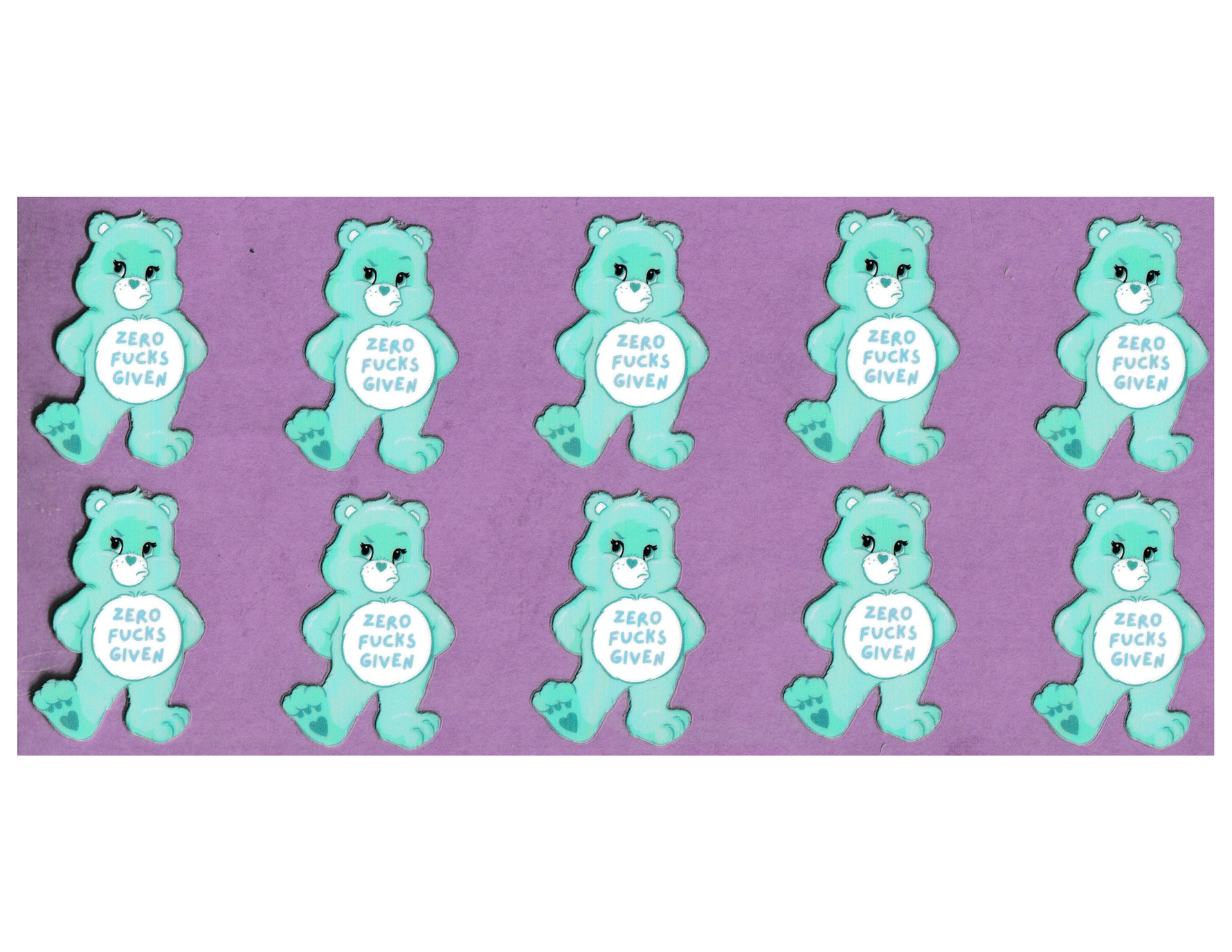 16oz Cup Wrap Swear Bear