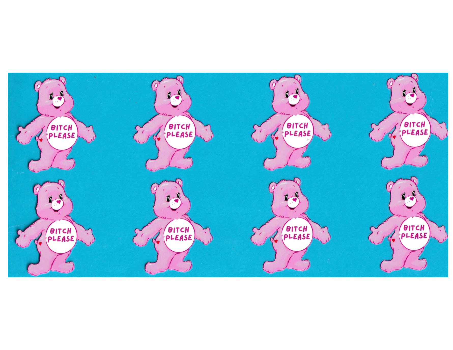 16oz Cup Wrap Swear Bear