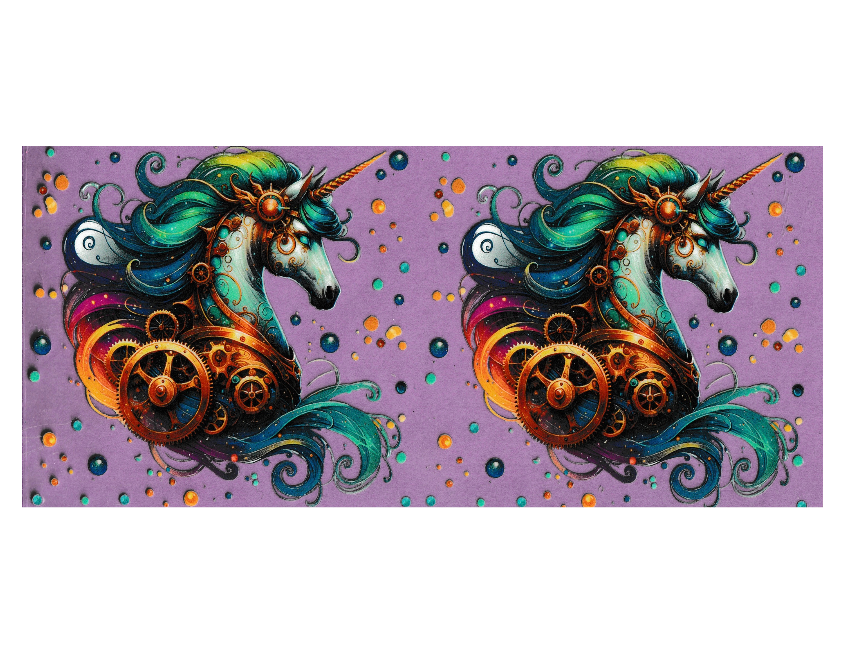 16oz Cup Wrap Steampunk