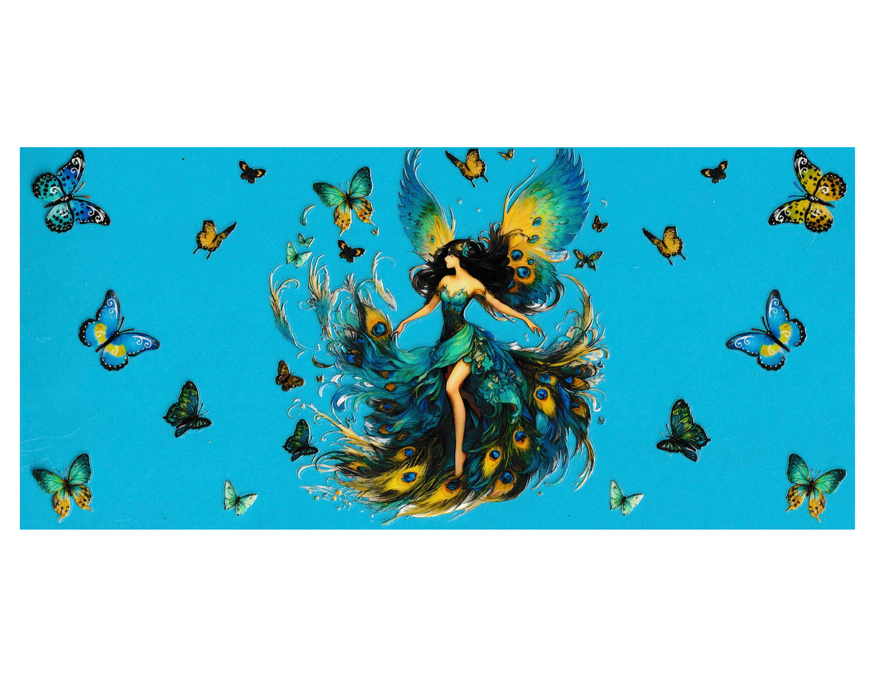 16oz Cup Wrap  Fairies