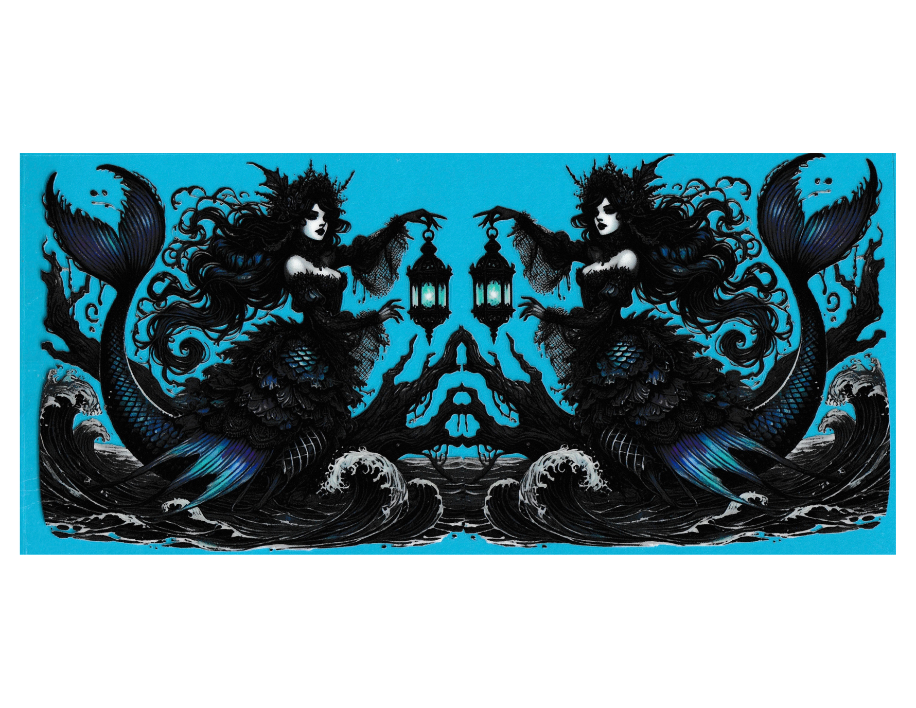 16oz Cup Wrap Mermaid
