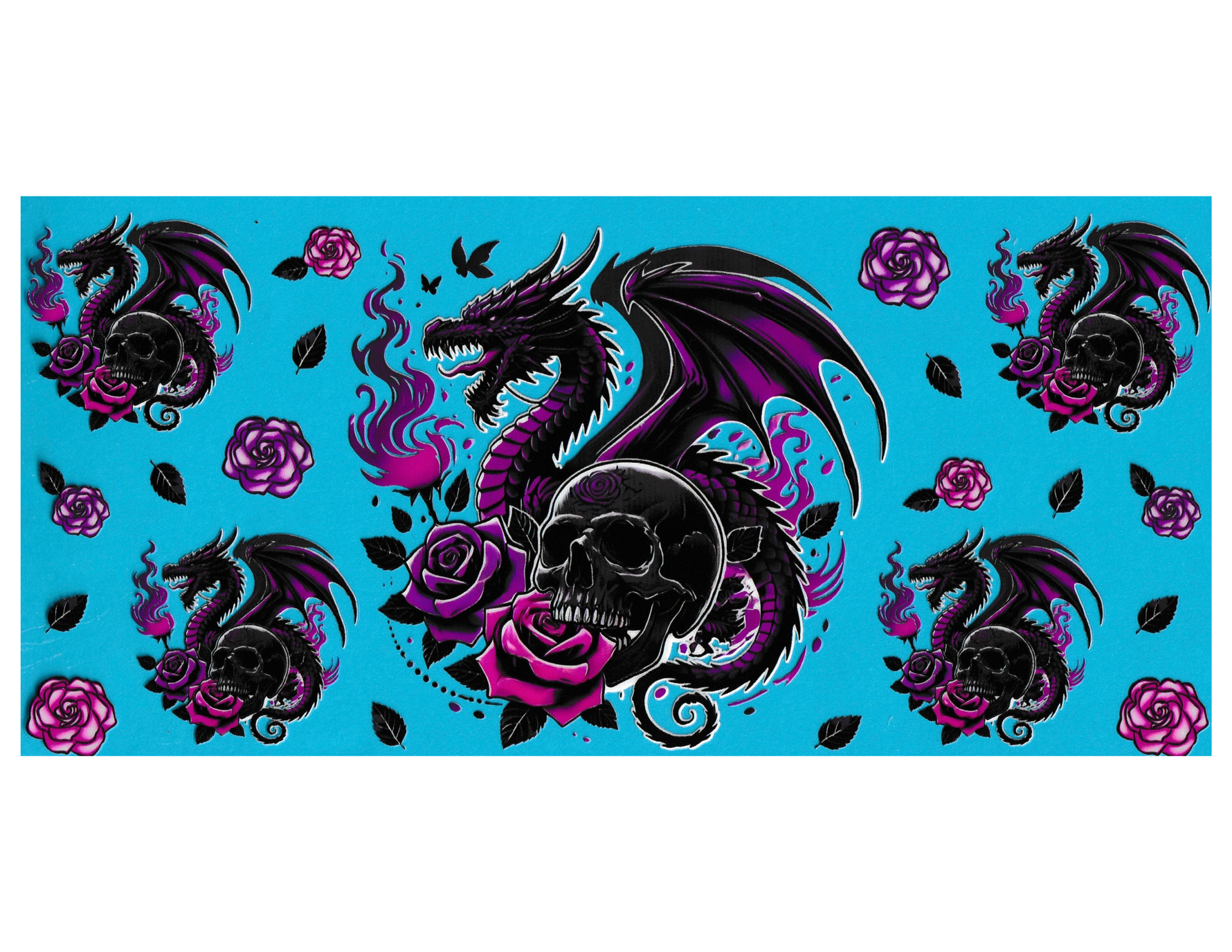 16oz Cup Wrap Dragons