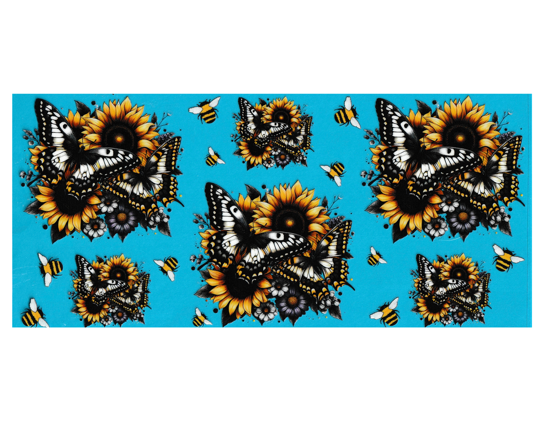 16oz Cup Wrap Butterfly