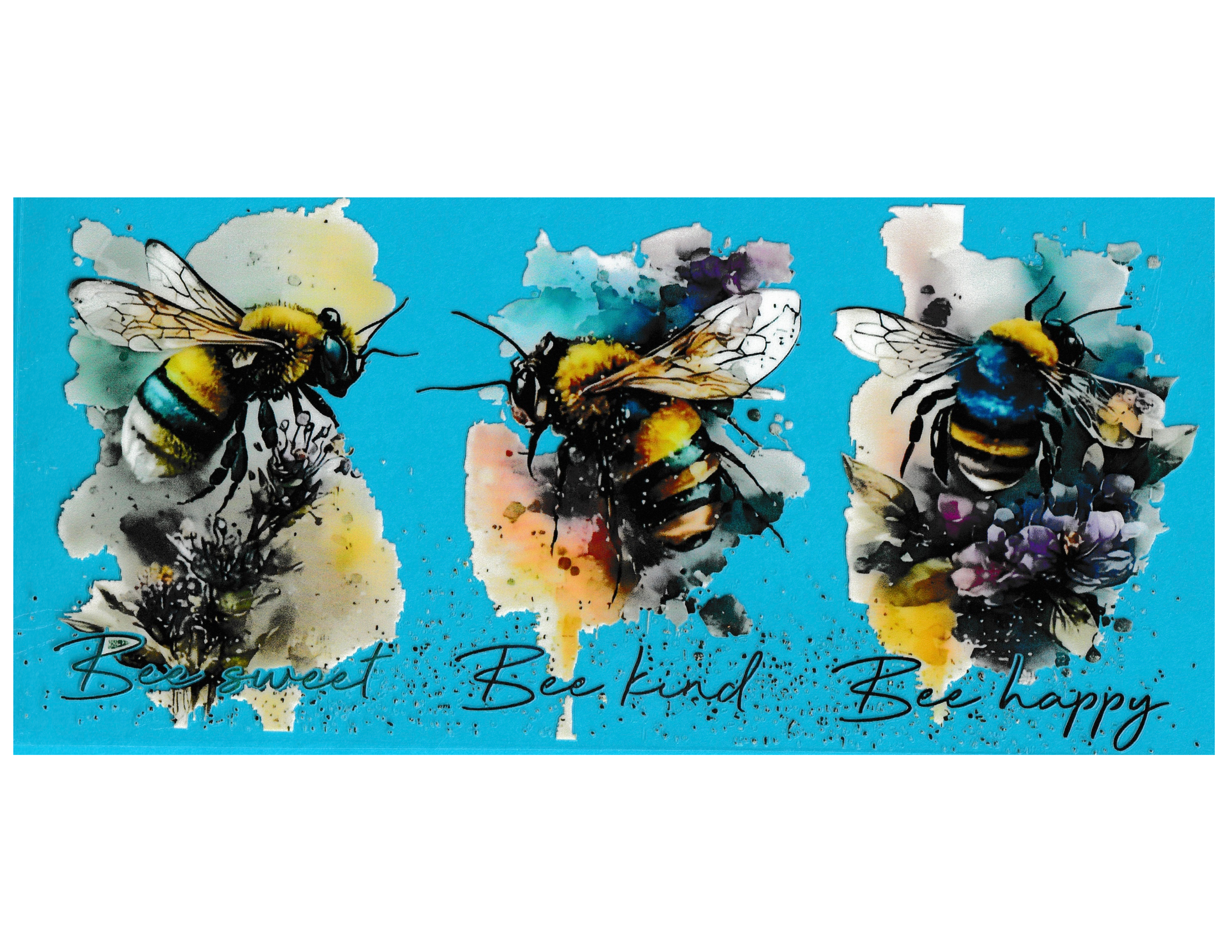 16oz Cup Wrap Bees