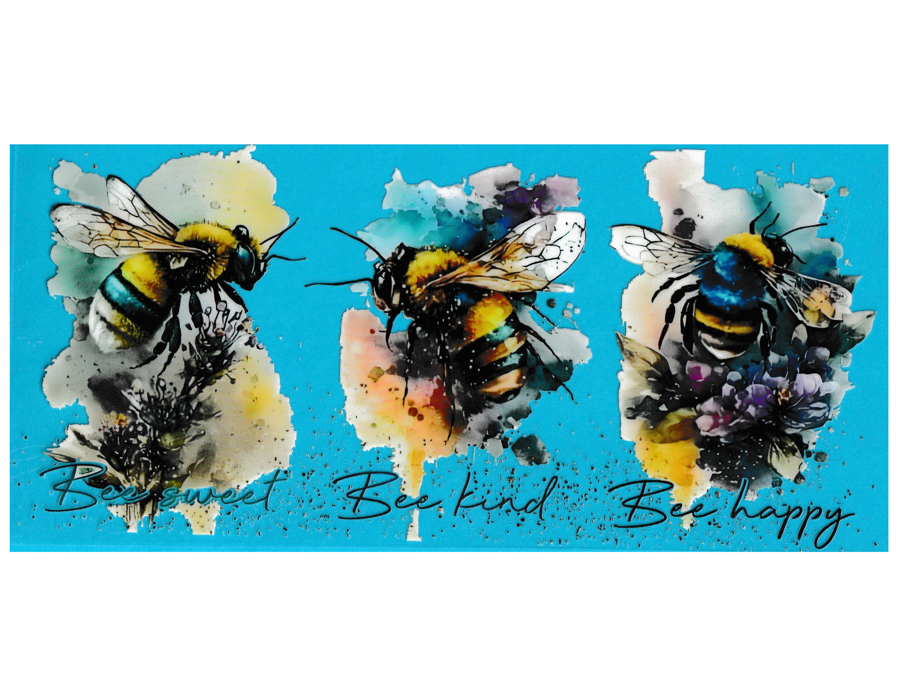 16oz Cup Wrap Bees
