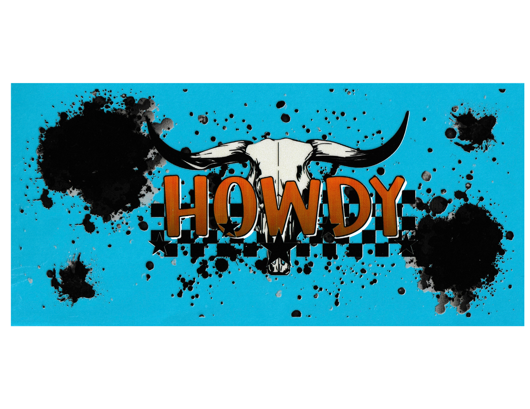 16oz Cup Wrap Howdy