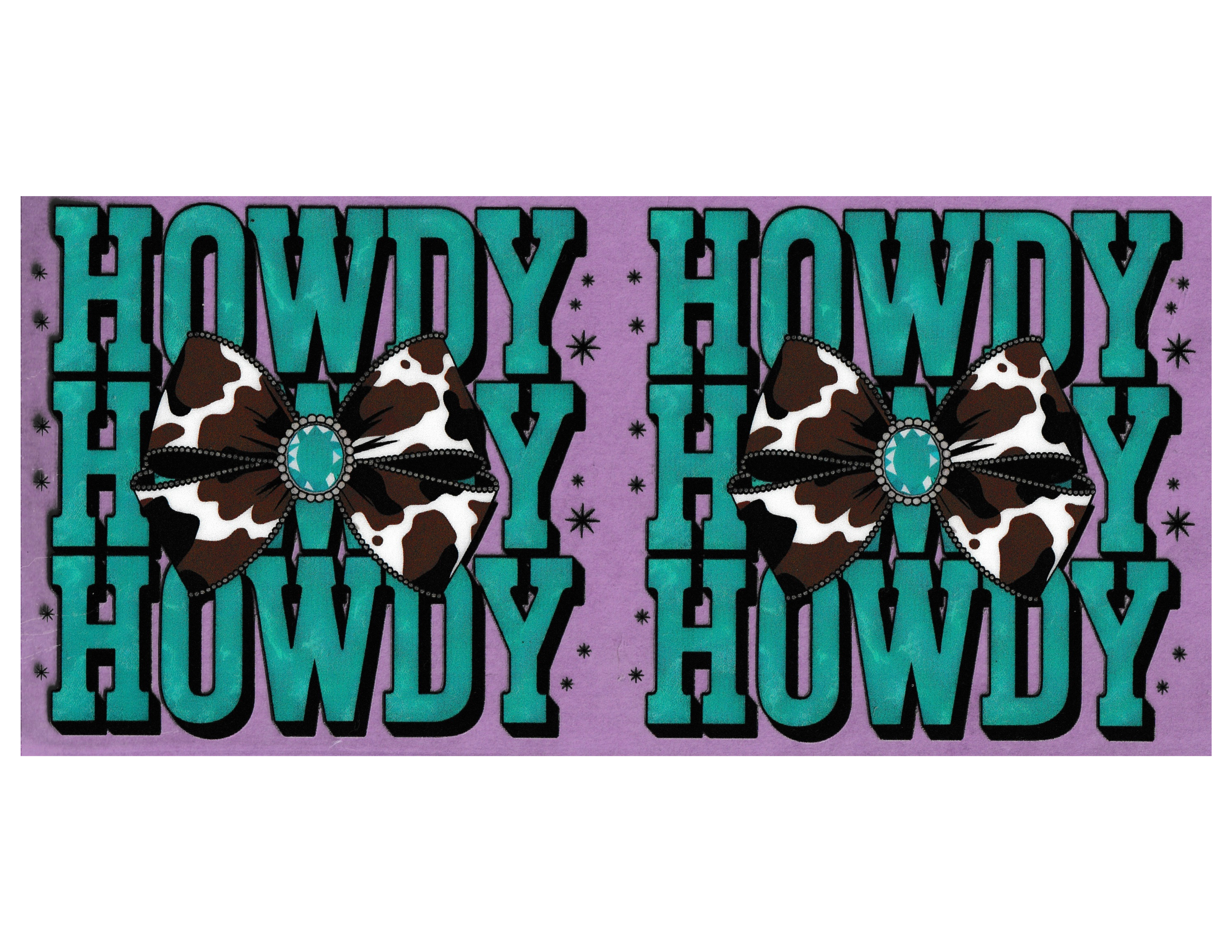 16oz Cup Wrap Howdy