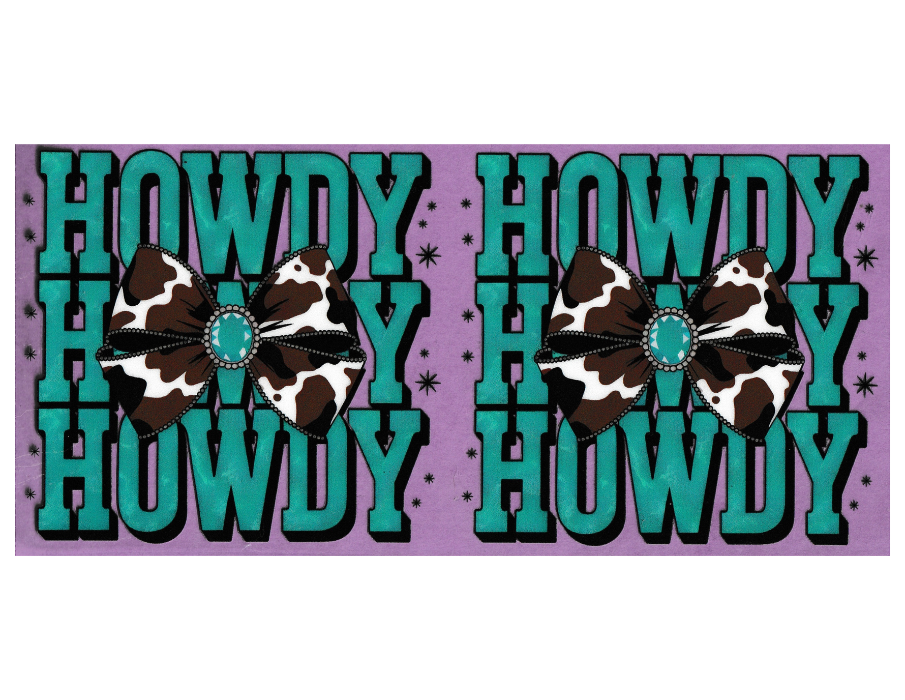 16oz Cup Wrap Howdy