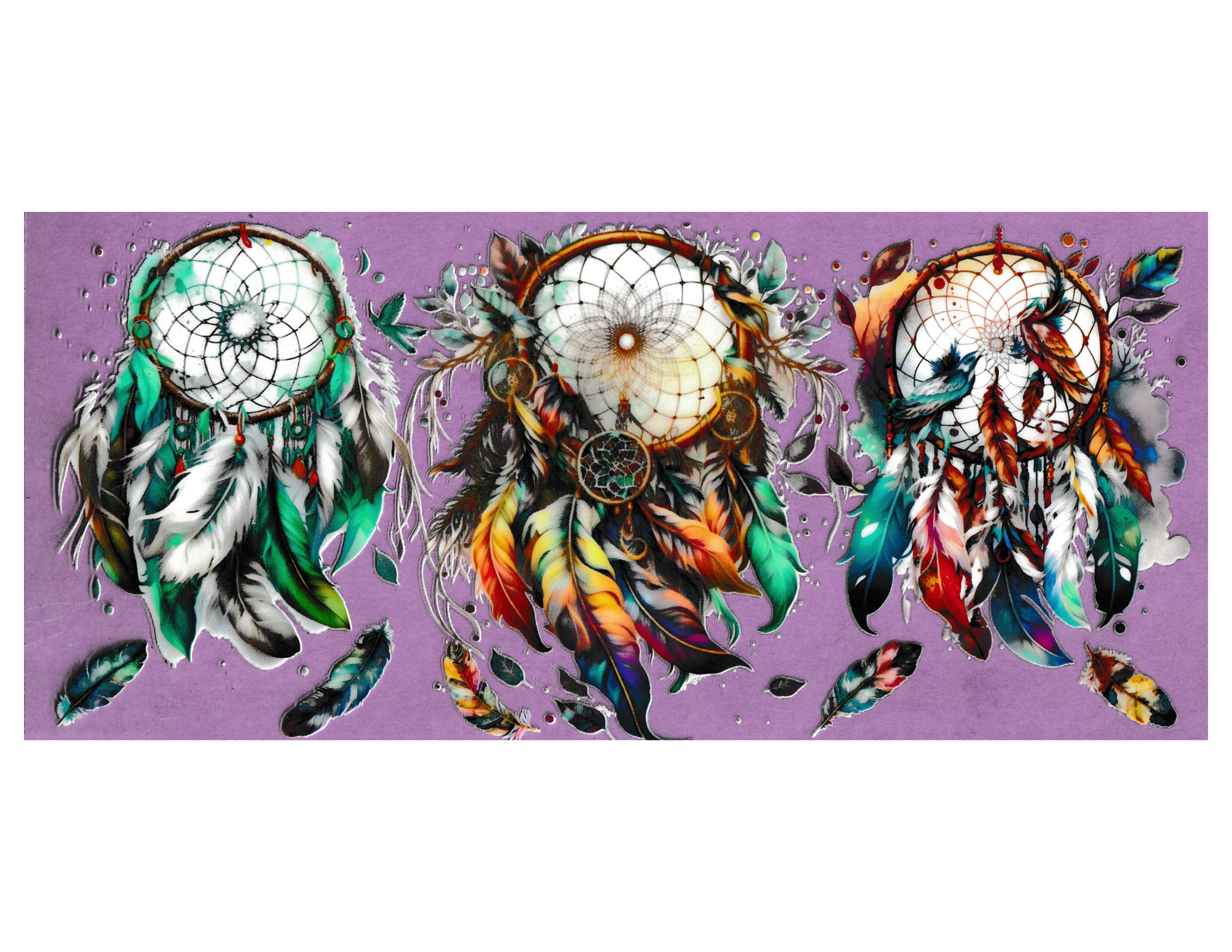 16oz Cup Wrap Dreamcatcher