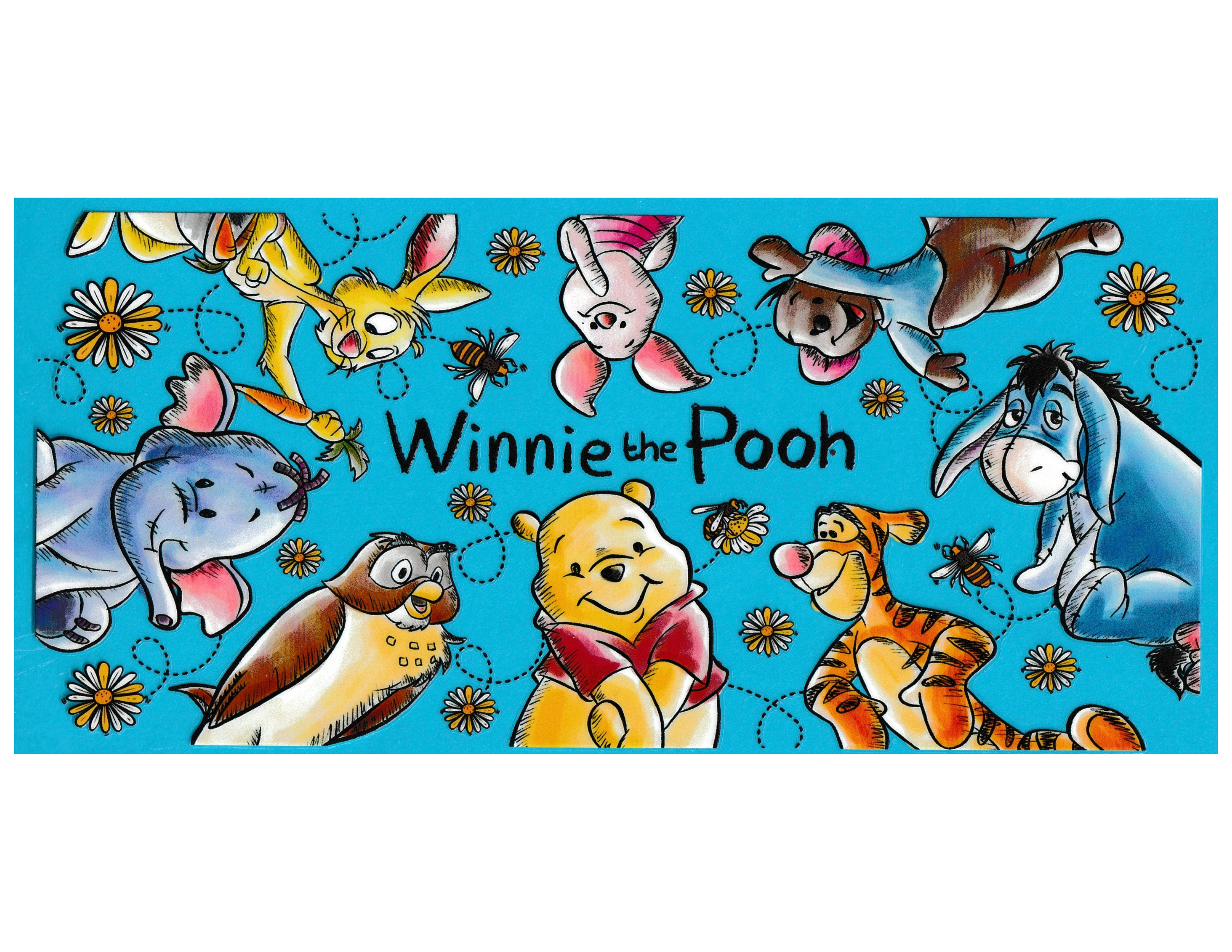 16oz Cup Wrap Yellow Bear