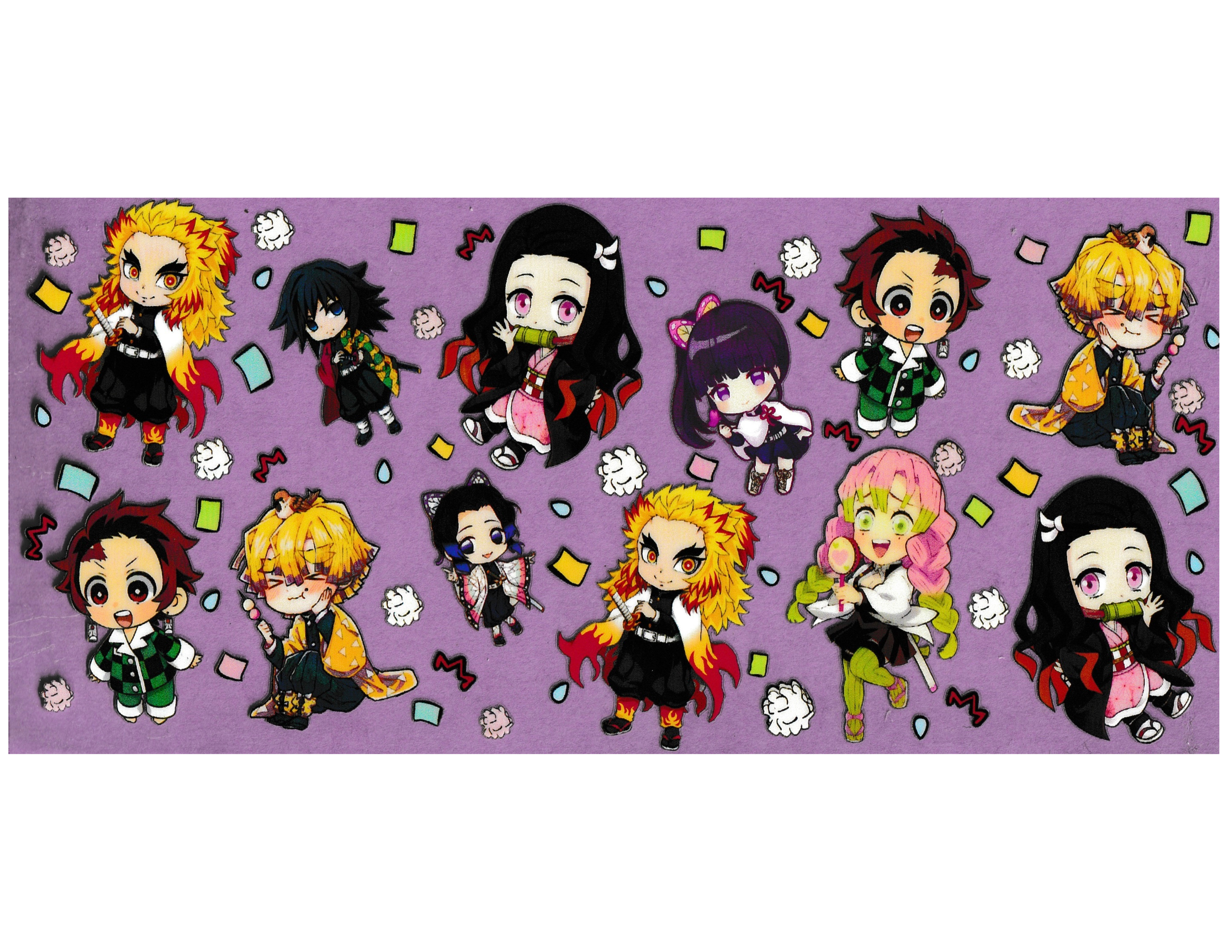 16oz Cup Wrap Anime